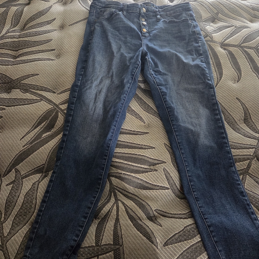 Universal Thread Dark Blue Skinny Jeans